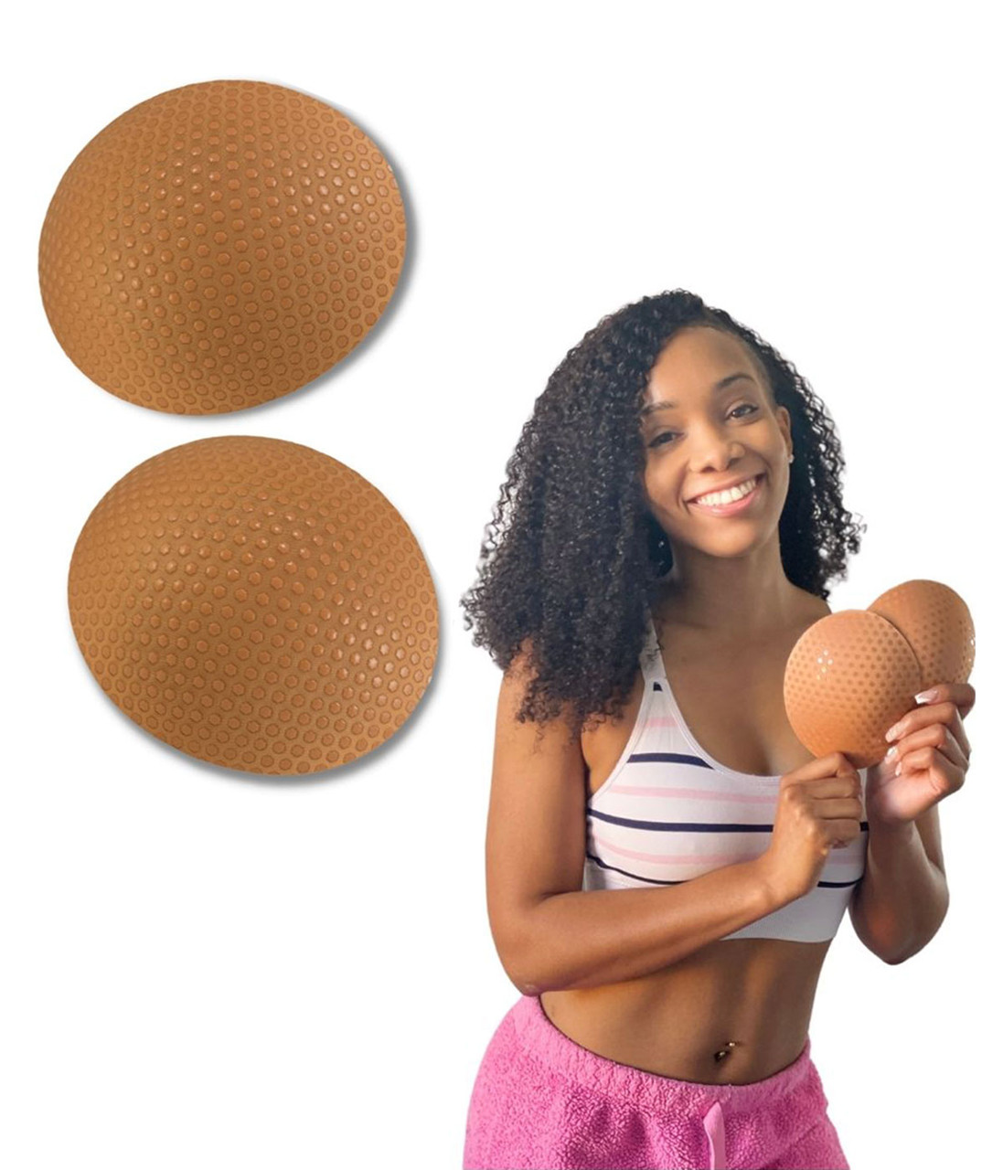FUNCYboo Bra Pads Inserts 5 Pairs, Bra Inserts Breathable and Removable Bra  Cups Inserts for Sport Bra Bikini Inserts