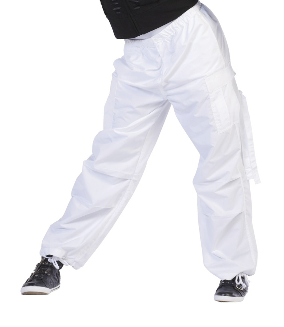 FORM - White Hip Hop Cargo Pant | Motionwear
