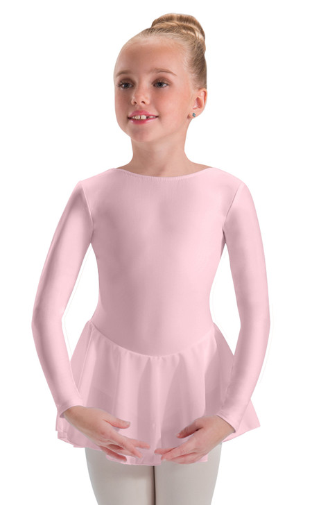 Long Sleeve Skirted Leotard