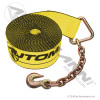 Chain Hook Winch Strap 3in X 30FT