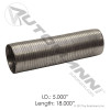 Flex Tubing 5in X 18in 304SS