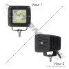 Work Lamp LED 3in Square Flood 1620 lm