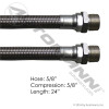Discharge Hose 5/8in Compression 24in