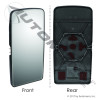 Mirror Glass Flat Freightliner