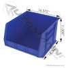 Plastic Bin 17.5x15.25x11in