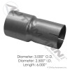 Adapter 3in OD X 2.5in ID ALZ