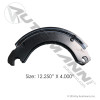 Unlined Brake Shoe 12.250in X 4.00in