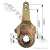 Manual Slack Adjuster 6in-7in LH
