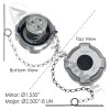 Fuel Cap 2-1/2in Vented