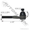 Tie Rod Outer Driver Side 5.900in