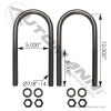 U Bolt Kit 7/8-14in X 5in X 12in
