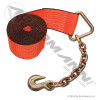 Chain Hook Winch Strap-HD 4in X 27FT