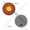Auxilary Flashing LED 4in Amber