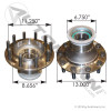 Hub Kit OE Meritor