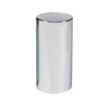 33mm X 4-1/4" Chrome Plastic Tall Cylinder Nut Cover - Thread-On (Bulk)
