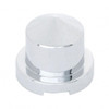 9/16" x 7/8" Chrome Plastic Pointed Nut Cover - Push-On