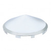 Universal Chrome Pointed Front Hub Cap - 7/16" Lip
