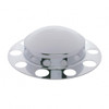 Chrome Dome Front Axle Cover 2PC Kit With 1-1/2" Nut Cover - Steel Wheel (2 Pack)