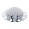 Chrome Dome Front Axle Cover 2PC Kit With 33mm Nut Cover - Steel/Aluminum Wheel (2 Pack)