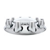 Chrome Dome Front Axle Cover With 33mm Nut Cover - Thread-On