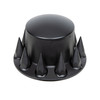 Matte Black Dome Rear Axle Cover With 33mm Spike Thread-on Nut Cover