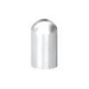33mm X 3-3/4" Chrome Plastic Dome Nut Covers - Thread-On (60 Pack)