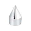 7/16" X 1-1/4" Chrome Plastic Spike Nut Cover - Push-On (Bulk)