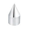 11/16" X 2-1/16" Chrome Plastic Spike Nut Cover - Push-On (Bulk)