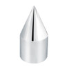 33mm X 3-1/8" Chrome Plastic Spike Nut Cover - Push-On (Bulk)