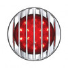 17 LED 1937 Ford Car Style Tail Light With Chrome Grille Style Flush Mount