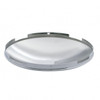 Universal Stainless Steel Dome Front Hub Cap - 1" Lip