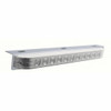 17-5/16" Stainless Light Bracket With 11 LED 17" Light Bar - Red LED/Clear Lens
