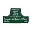 "Fifth Wheel" Switch Guard Sticker Only - Green
