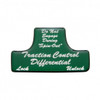 "Traction Control Differential" Switch Guard Sticker Only - Green