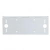 Stainless 1 License Plate Holder With 2 Light Cutout