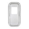 Peterbilt Stainless Steel Shift Plate Cover - Short Hood (Bulk)