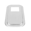 Peterbilt Stainless Steel Shift Plate Cover - 4-3/4" x 4-3/4" Opening