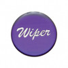 "Wiper" Glossy Dash Knob Sticker Only - Purple