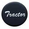 "Tractor" Glossy Air Valve Knob Sticker Only - Black