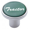 "Tractor" Air Valve Knob - Green Glossy Sticker