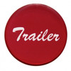 "Trailer" Glossy Air Valve Knob Sticker Only - Red