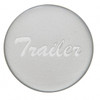 "Trailer" Glossy Air Valve Knob Sticker Only - Silver