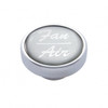 "Fan/Air" Dash Knob - Silver Glossy Sticker