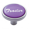 "Trailer" Short Air Valve Knob - Purple Glossy Sticker
