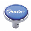 "Trailer" Long Air Valve Knob - Blue Glossy Sticker