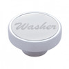 "Washer" Dash Knob - Stainless Plaque
