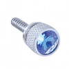 Dash Screw With Blue Crystal For 2008-2017 Freightliner Cascadia