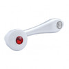 Window Crank With Slot Adapter - Red Crystal