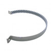 15" Stainless Peterbilt Air Cleaner Mounting Strap - 1-1/2" Wide (Bulk)