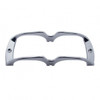 Chrome Plastic Turtle Back Lens Guard